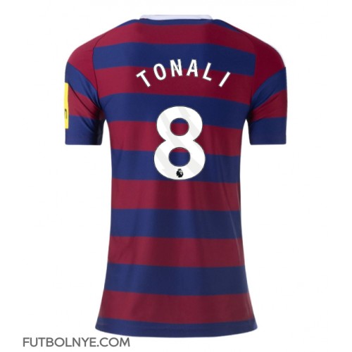 Camiseta Newcastle United Sandro Tonali #8 Tercera Equipación para mujer 2024-25 manga corta